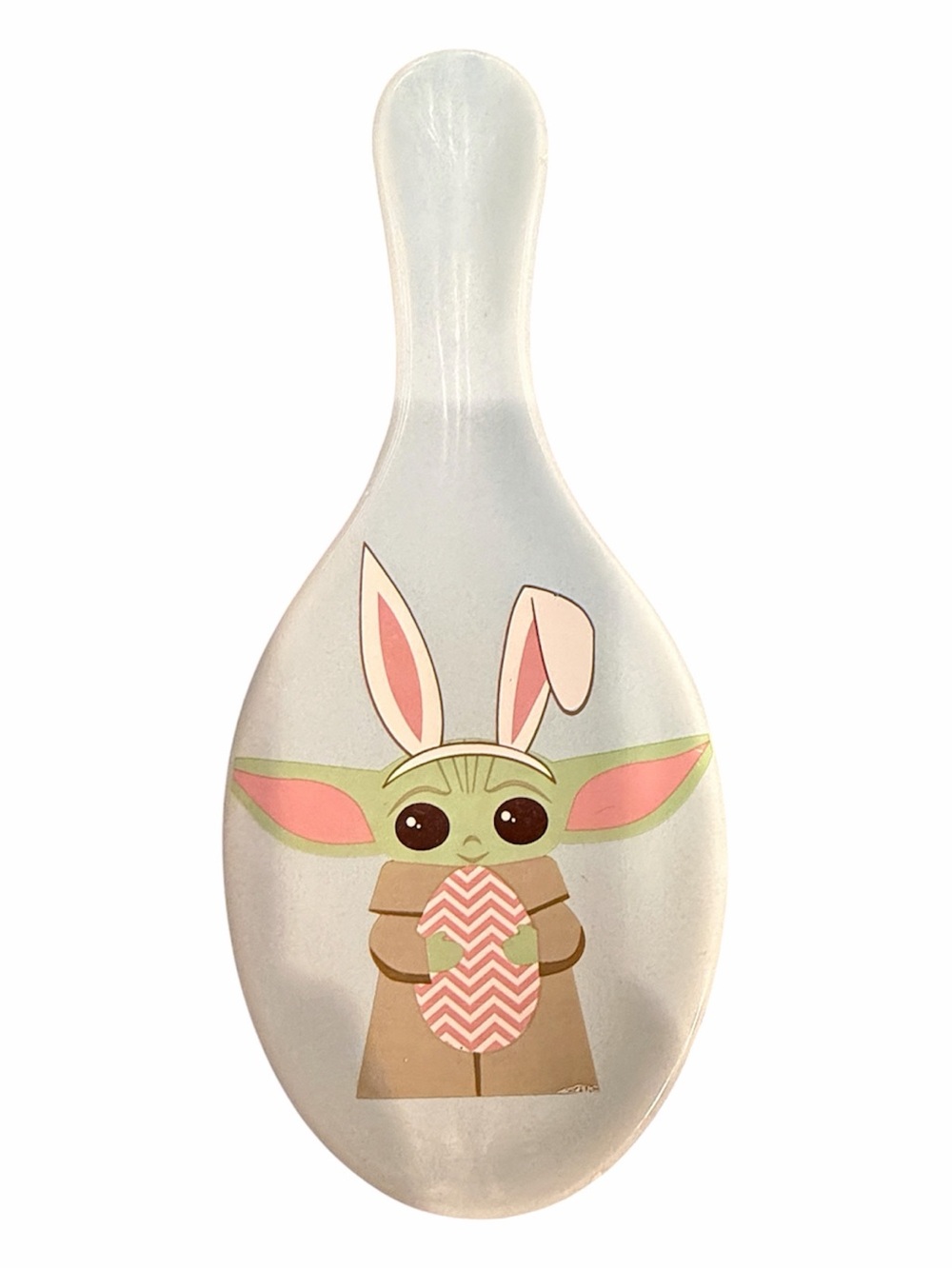 Baby Yoda Kitchen Stove Spoon Rest Bunny Ears Easter Holiday Cute Grogu Starwars